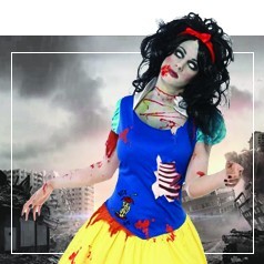 Trajes de princesa zumbi