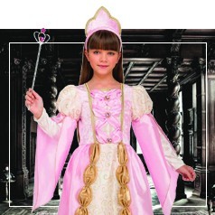 Trajes da rainha para menina