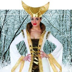 Trajes da rainha da neve