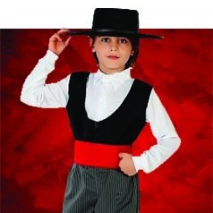 Trajes de flamenco para criança