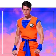 Fantasia de Goku para homens