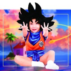 Fantasia de Goku para bebê