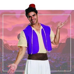Trajes masculinos de Aladdin