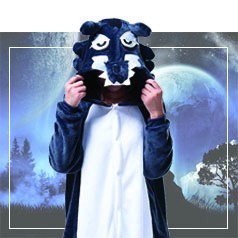 Trajes de pijama lobo