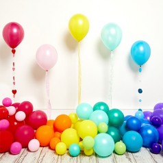 Balões de látex