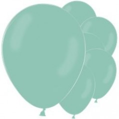 Balões turquesa