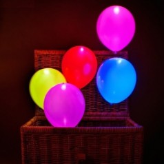 Balões fluorescentes