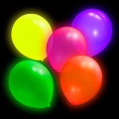 Balões de neon