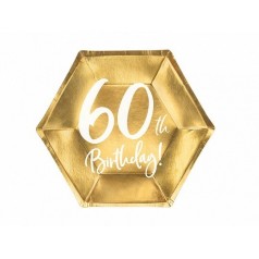Cumpleaños 60 Dorado