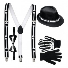 Kit de Roupa de Halloween e Acessórios