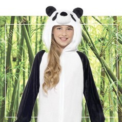 Trajes de urso panda