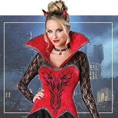 Trajes demoníacos para mulheres