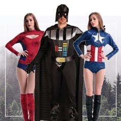 Trajes de super -heróis para adultos