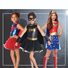 Trajes de super -heróis de meninas