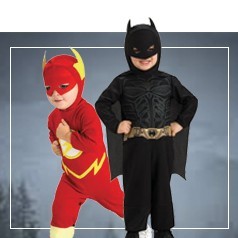 Trajes de super -heróis do bebê