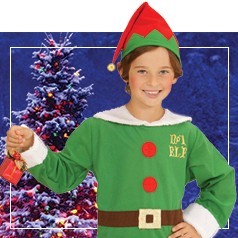 Trajes de elfo para criança