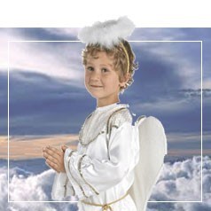 Trajes de anjo infantil