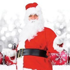 Trajes de Noel Papa para homens