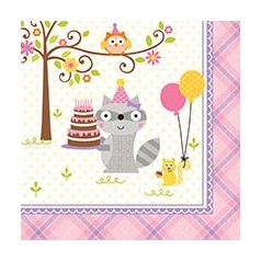 Festa Animais do Bosque Menina