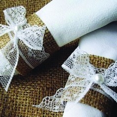 Anéis de Guardanapos para Casamento