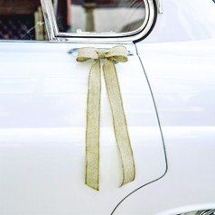 Laços de carro de casamento