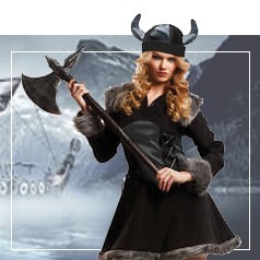 Vikingas trajes para mulheres