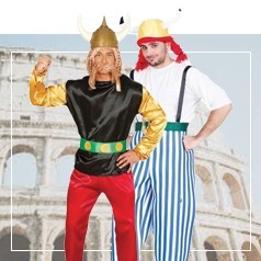 Trajes de asterix e obelix