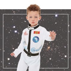 Trajes de astronauta infantil
