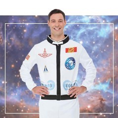 Trajes de astronauta masculinos