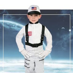 Trajes de astronauta infantil