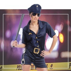 Trajes da polícia feminina