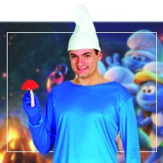 Trajes de smurry adultos