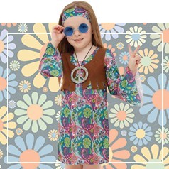 Trajes de garotas hippie