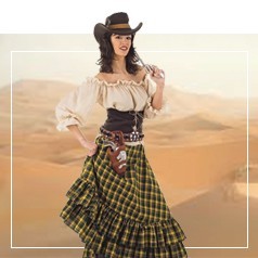 Trajes femininos de vaquera