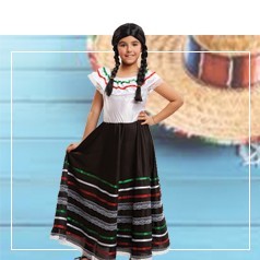 Costumes mexicanos menina