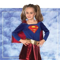 Trajes da Superwoman Girl