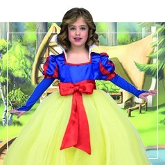 Trajes brancos de neve menina