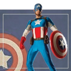 Disfraces de Capitan America Hombre