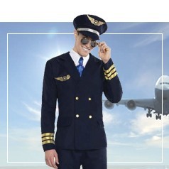 Trajes piloto de adultos