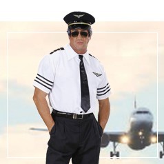 Trajes piloto masculinos