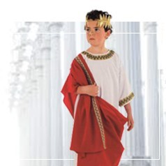 Trajes de crianças gregas