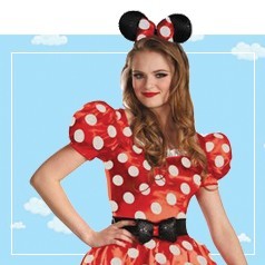 Trajes femininos da Minnie