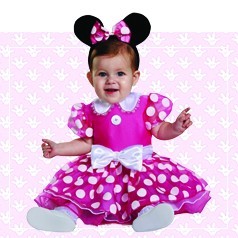 Trajes de bebê da Minnie