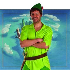 Trajes adultos de Peter Pan